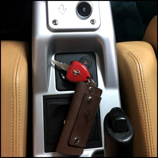 Ferrari key in Ferrari 360